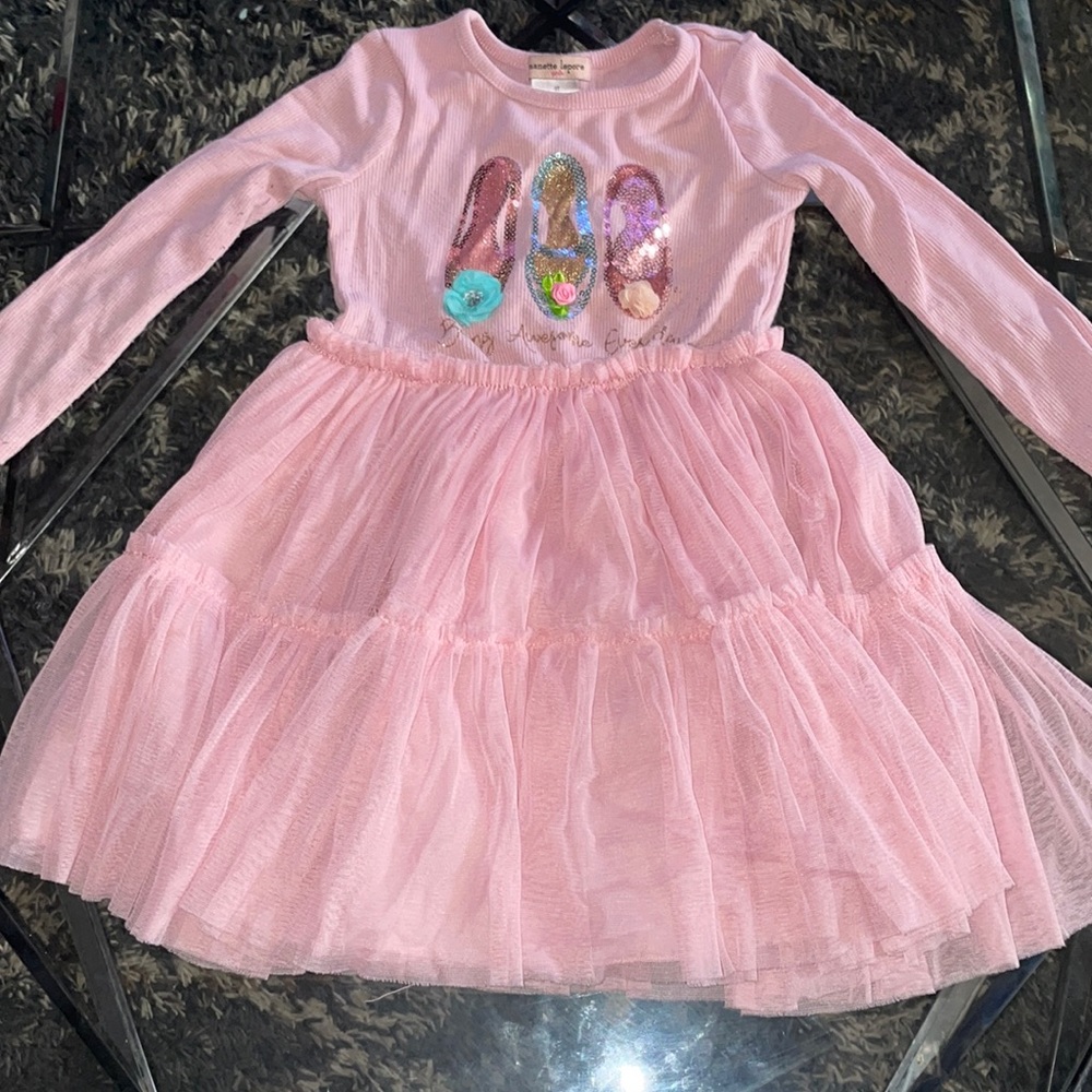 Pink tulle ballerina 🩰 dress, 3T, girls,